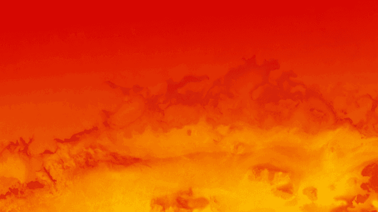 Abstract gradient of warm colors transitioning from yellow to deep red hues